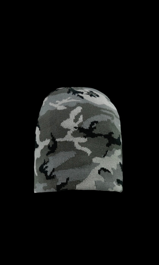 Grey Camo VT Beanie